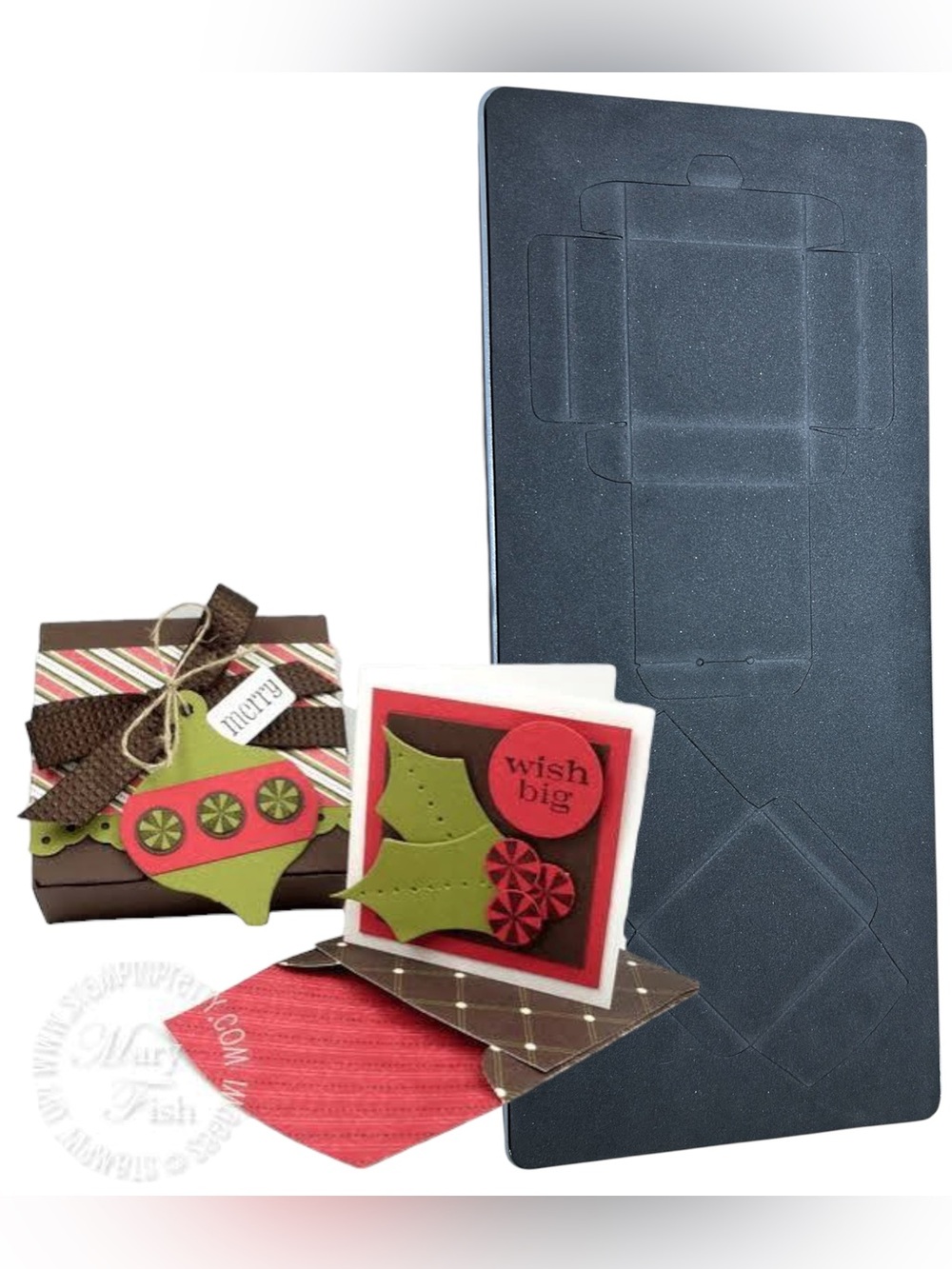 Sizzix Big Shot Bitty Box and Envelope Bigz XL Die Plate by Stampin Up